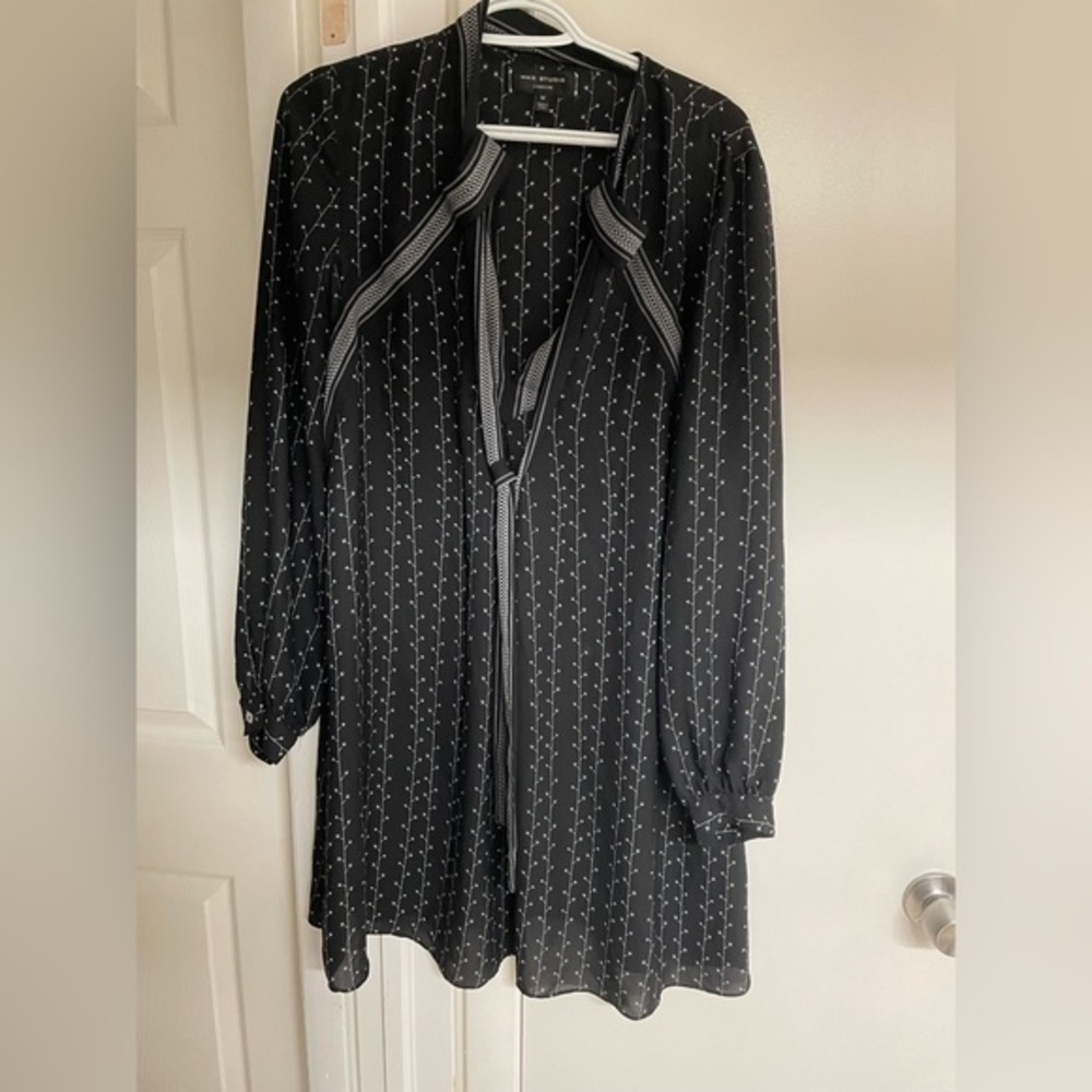 Max studio London black dress size medium